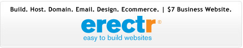 erectr | easy to build business websites